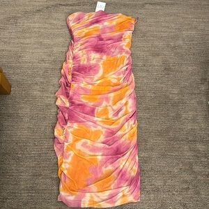 Zara Tie Dye Midi Dress